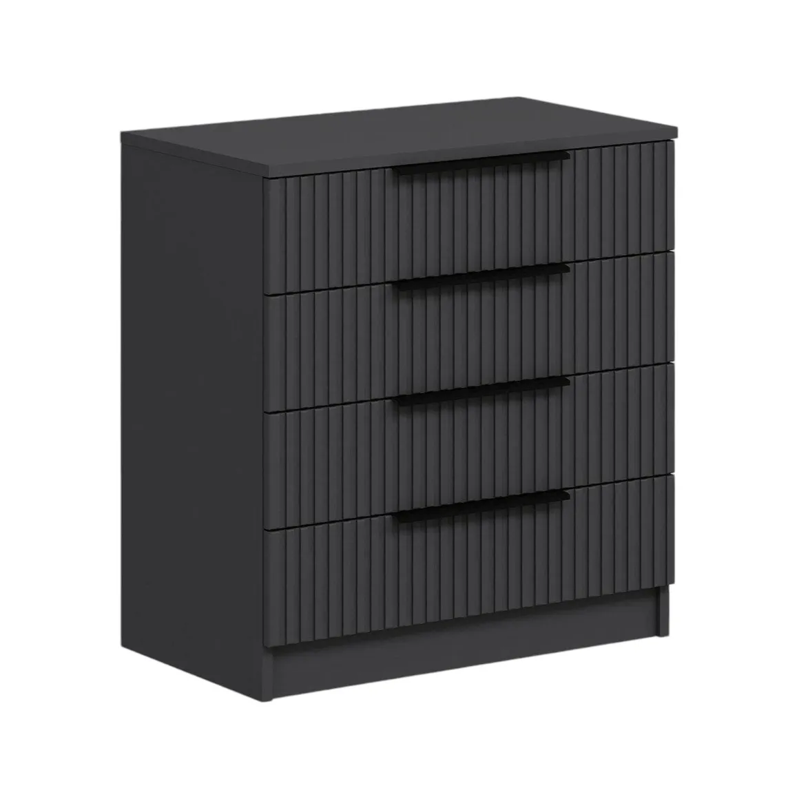 Cassettiera 7 cassetti antracite 72x77h cm - Vicente