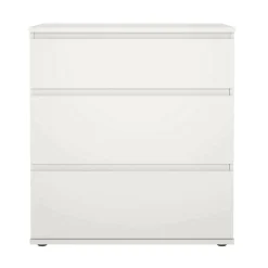 Cassettiera 3 cassetti bianca 76x83h cm - Aski