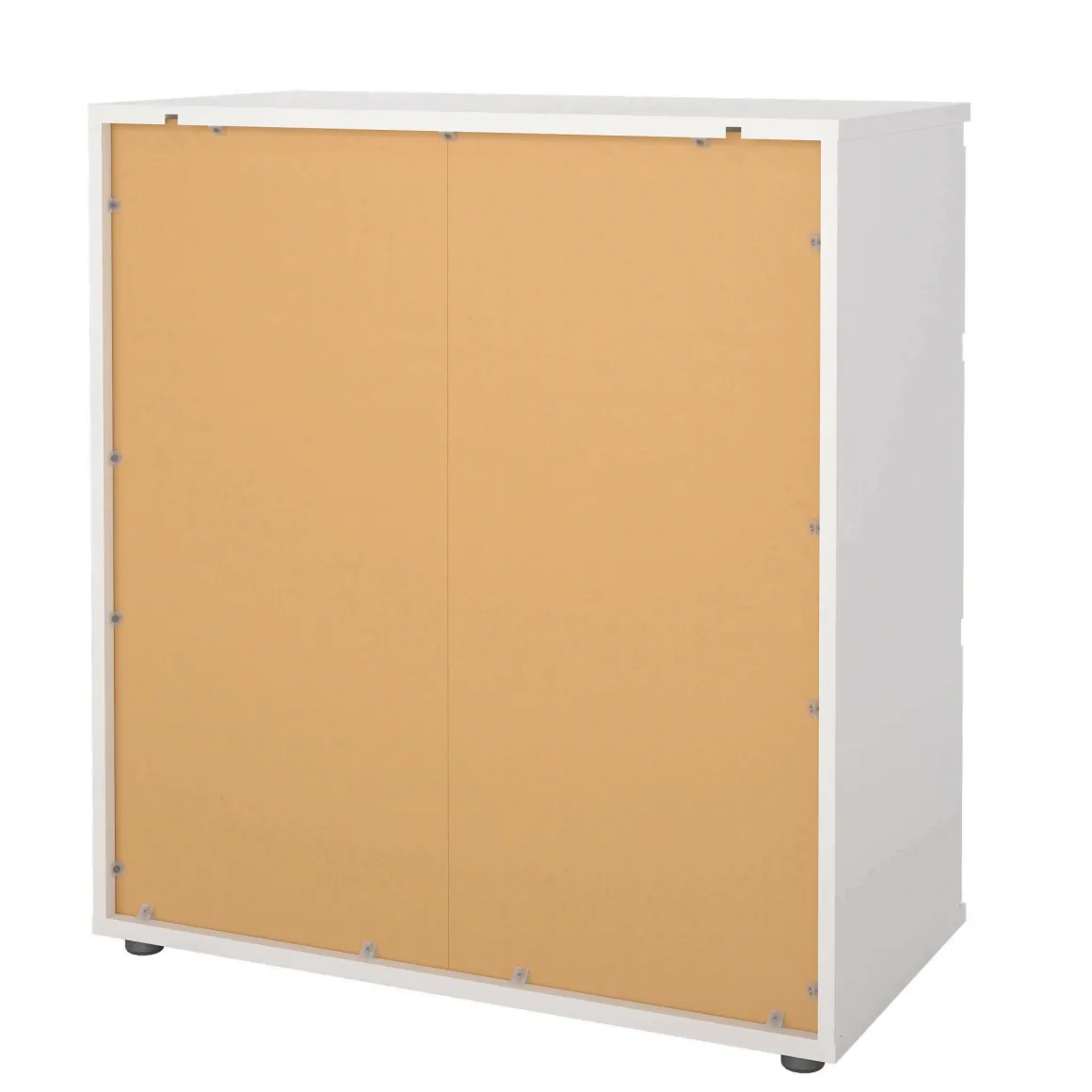 Cassettiera 3 cassetti bianca 76x83h cm - Aski