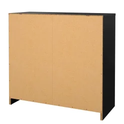 Cassettiera 3 cassetti nera 72x68h cm - Alert