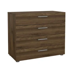 Cassettiera 4 cassetti noce 80x68h cm - Arwen