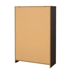 Cassettiera 5 cassetti noce 72x108h cm - Contessa
