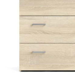 Cassettiera 3 cassetti quercia 74x69h cm - Adal