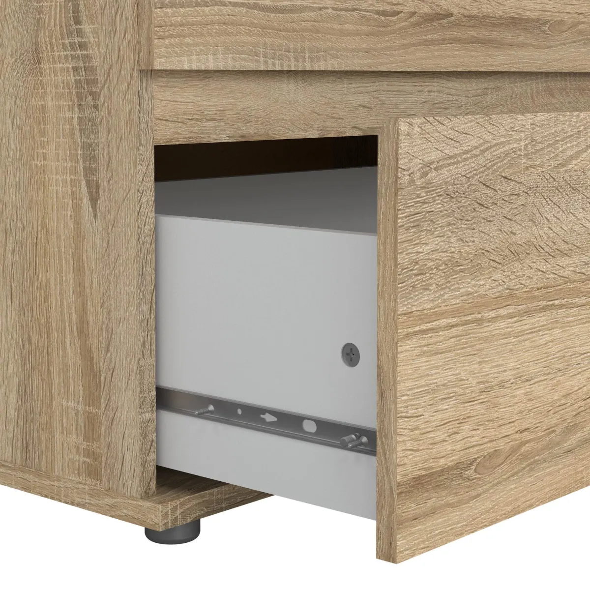 Cassettiere > Dmora Cassettiera 6 cassetti quercia 153x83h cm - Albacore Marrone Quercia