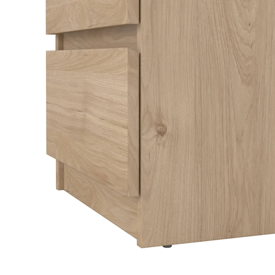 Cassettiera 3 cassetti rovere 50x70h cm - Accudino