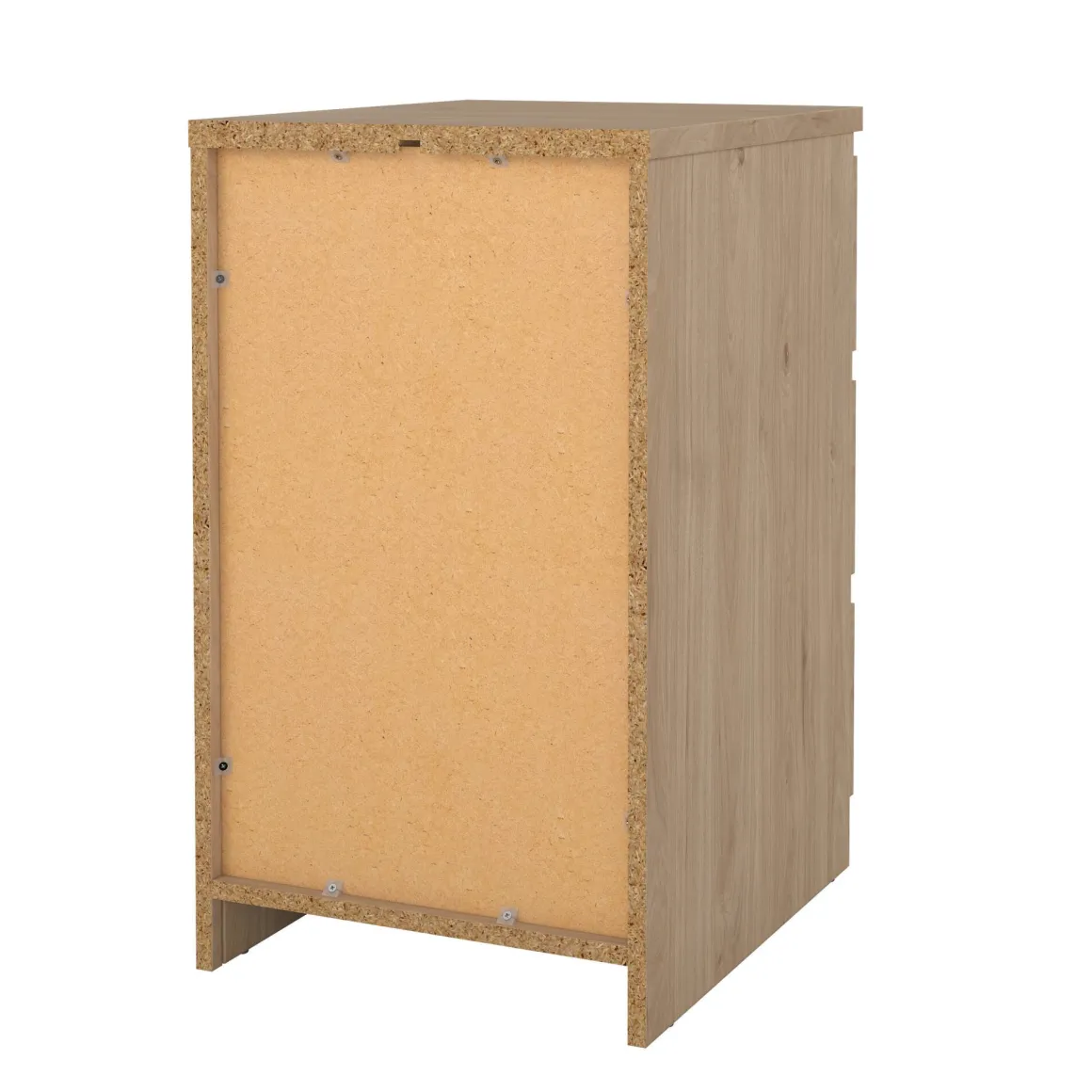 Cassettiera 3 cassetti rovere 50x70h cm - Accudino