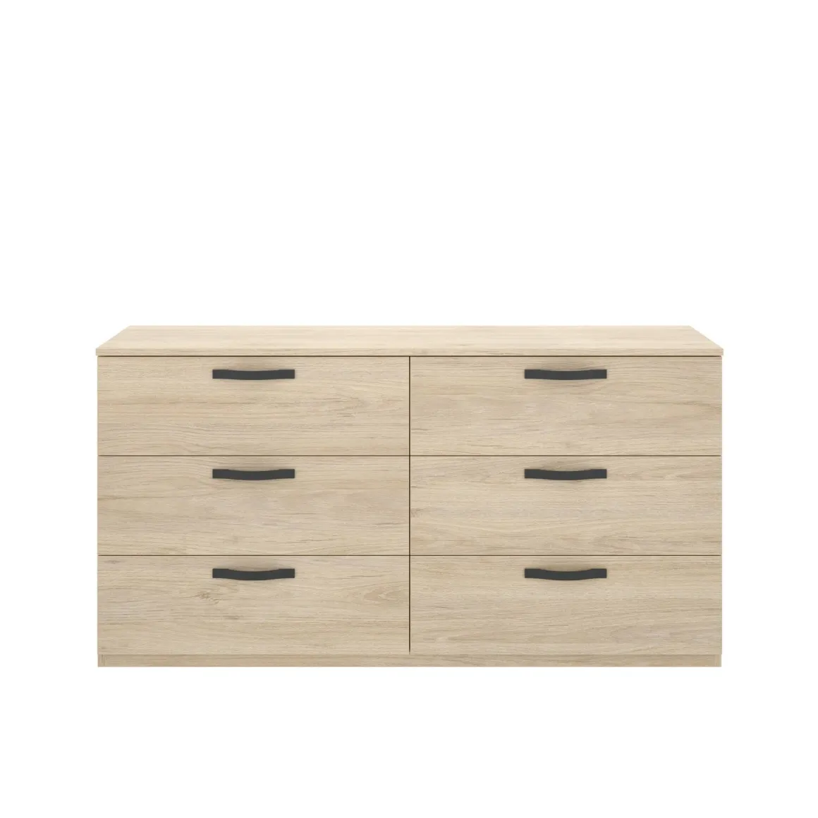 Cassettiera 6 cassetti rovere 140x72h cm - Arpel
