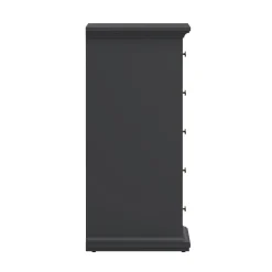 Cassettiere > Dmora Cassettiera con maniglie grigia 62x104h cm - Pechino Grigio