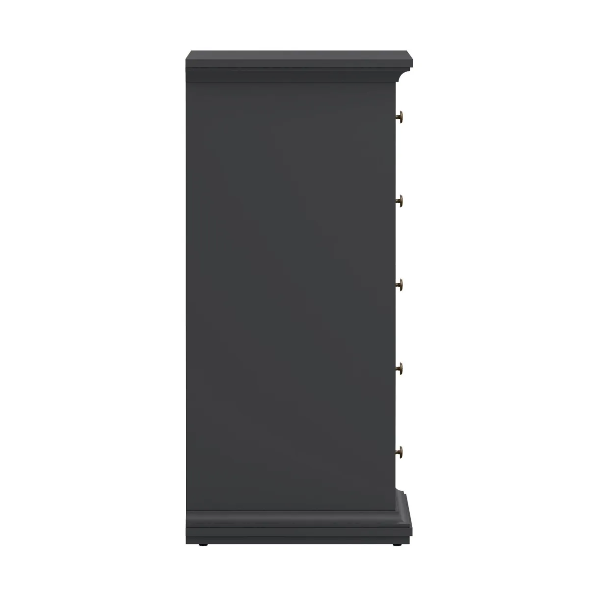 Cassettiere > Dmora Cassettiera con maniglie grigia 62x104h cm - Pechino Grigio