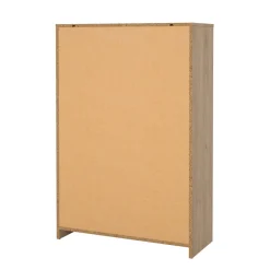 Cassettiera con maniglie rovere 72x108h cm - Contessa