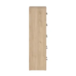 Cassettiera con maniglie rovere 72x108h cm - Contessa