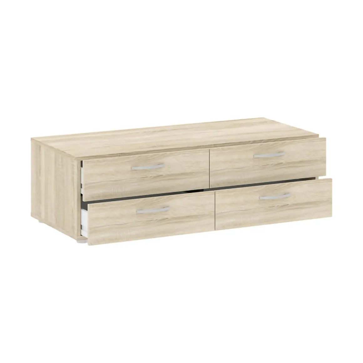 Cassettiera economica rovere 110x35h cm - Gignod