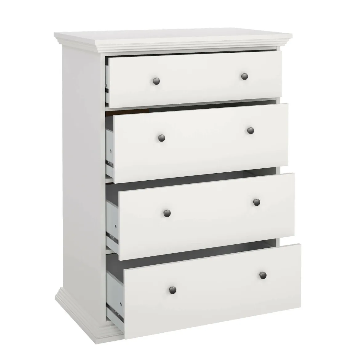 Cassettiera grande bianca 86x115h cm - Lehar