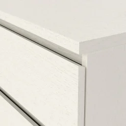 Cassettiera in legno bianca 153x70h cm - Aci