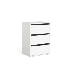Cassettiera in legno bianca 51x70h cm - Adonino