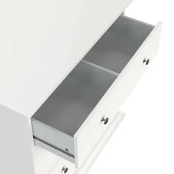 Cassettiera in legno bianca 86x88h cm - Domeng