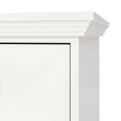 Cassettiera in legno bianca 86x88h cm - Domeng