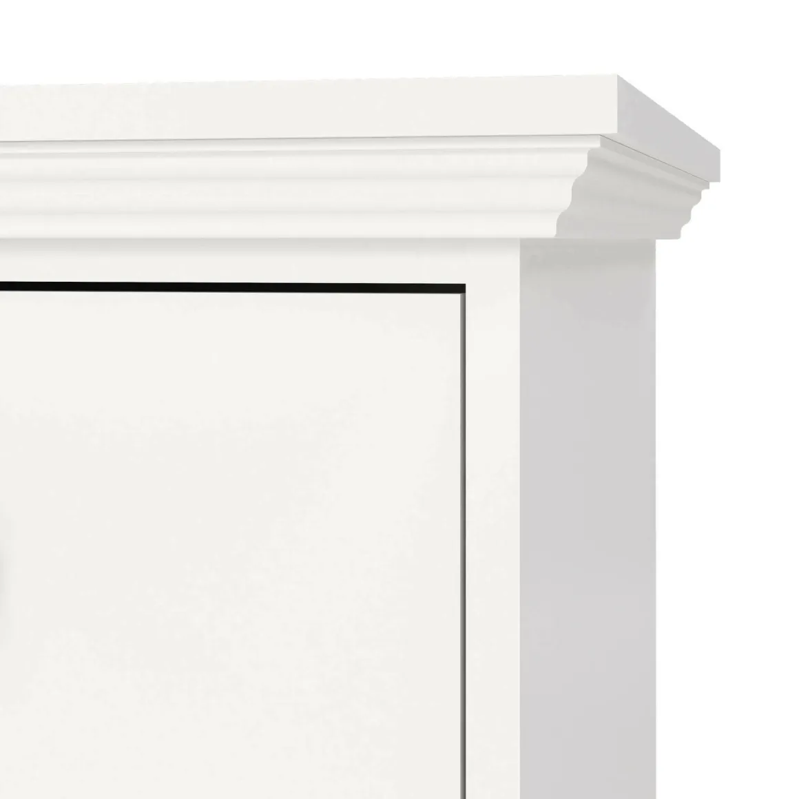 Cassettiera in legno bianca 86x88h cm - Domeng