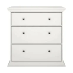 Cassettiera in legno bianca 86x88h cm - Domeng