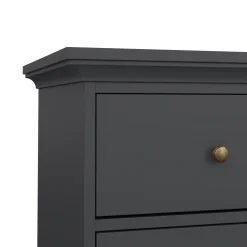Cassettiera in legno grigia 183x86h cm - Asiagela
