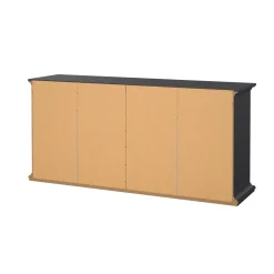 Cassettiere > Dmora Cassettiera in legno grigia 98x81h cm - Pelagie Grigio