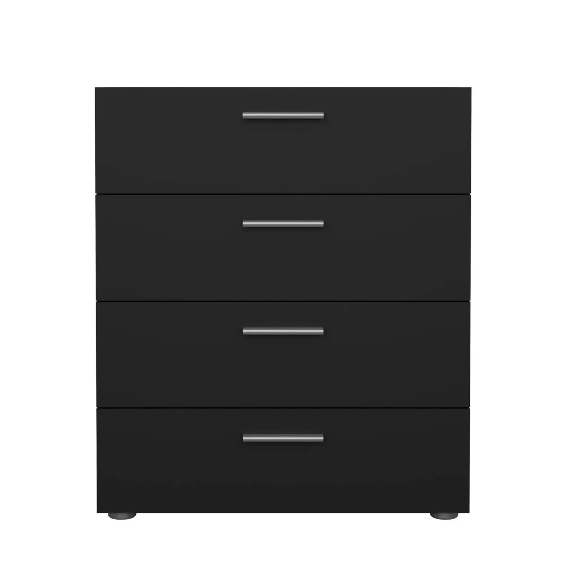 Cassettiera in legno nera 70x82h cm - Asam