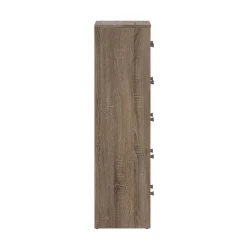 Cassettiere > Dmora Cassettiera in legno noce 72x108h cm - Contessa Marrone Noce