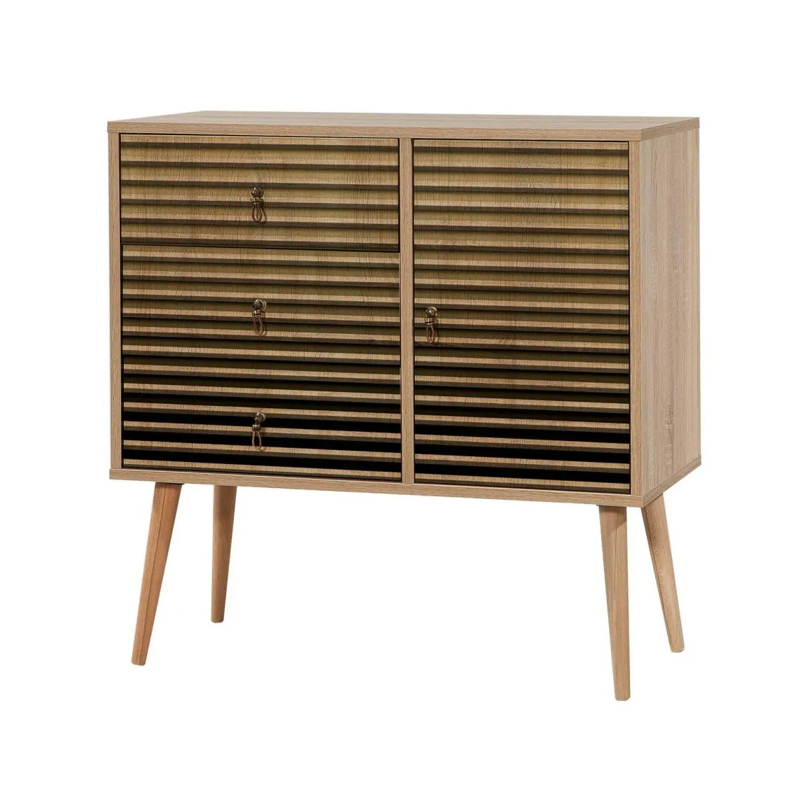 Cassettiera in legno quercia 90x90h cm - Ailanto