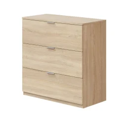 Cassettiera in legno rovere 77x80h cm - Garbino