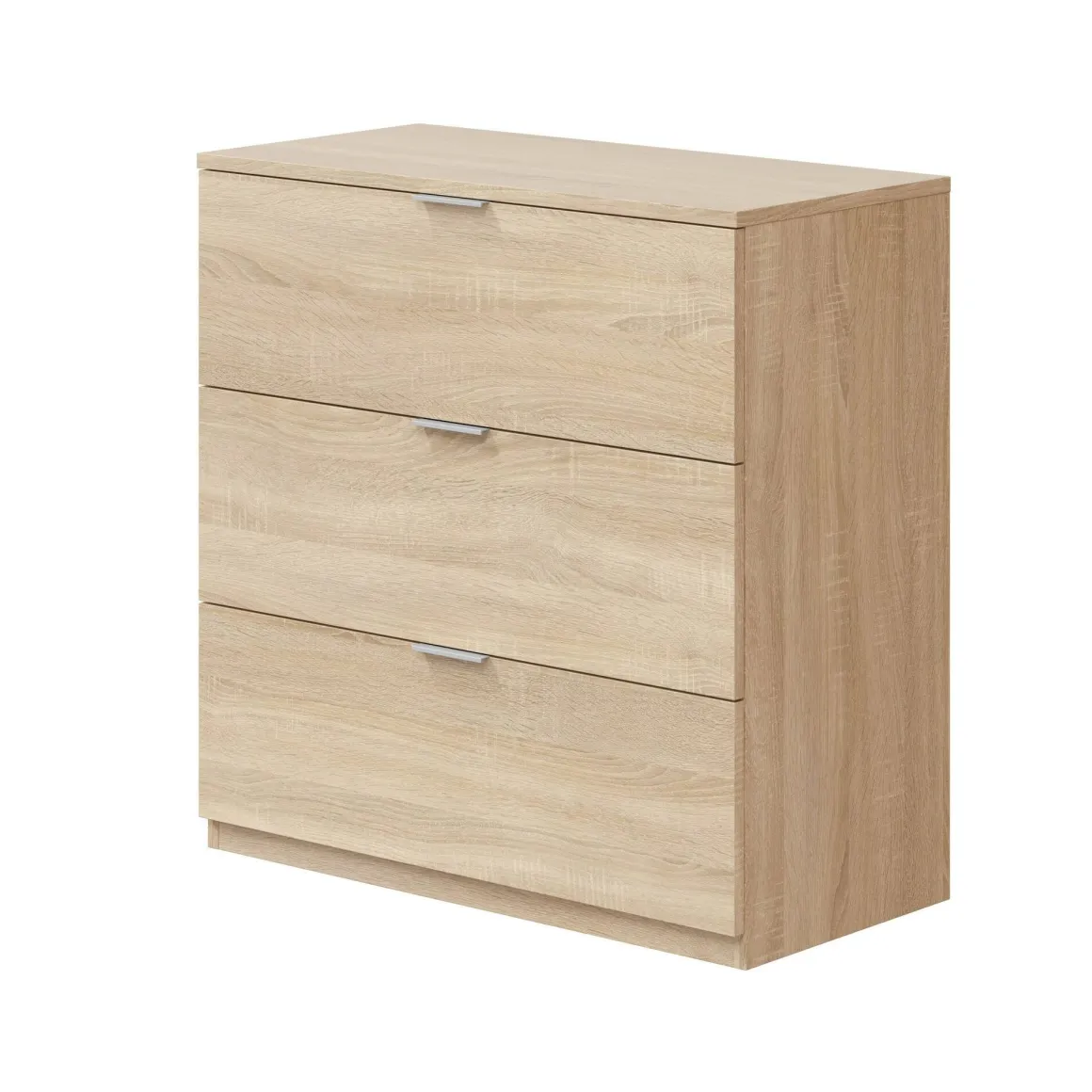 Cassettiera in legno rovere 77x80h cm - Garbino