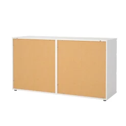 Cassettiere > Dmora Cassettiera moderna bianca 40x106h cm - Abelarda Bianco