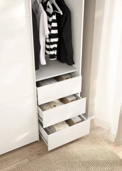 Cassettiera moderna bianca 57x69h cm - Giacarta