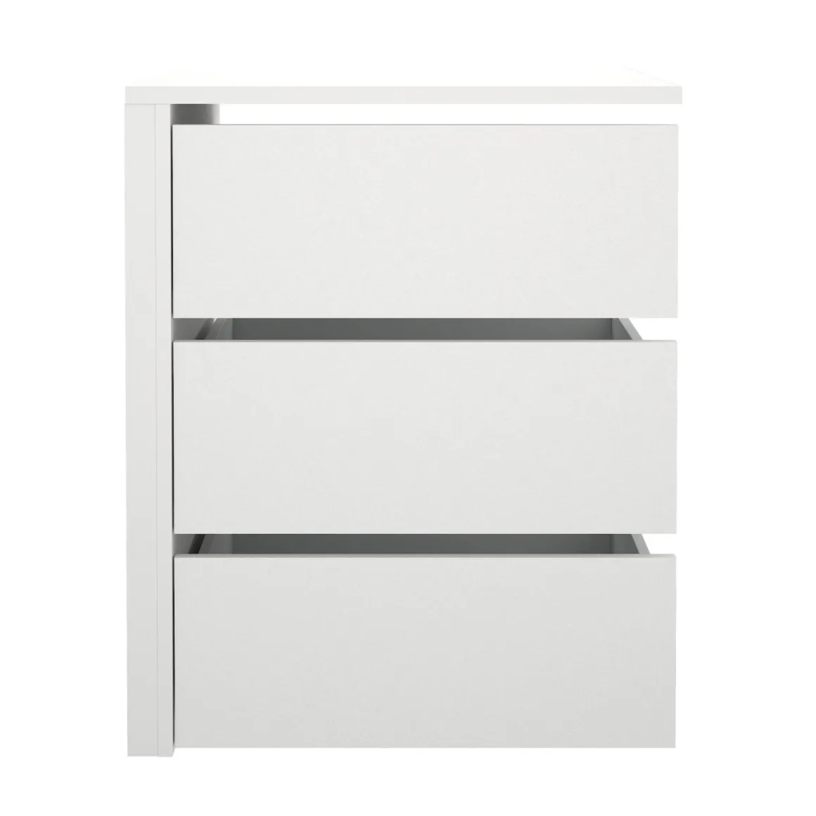 Cassettiera moderna bianca 57x69h cm - Giacarta