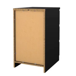Cassettiere > Dmora Cassettiera moderna nera 50x70h cm - Accudino Nero