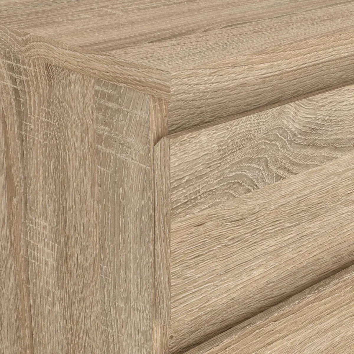 Cassettiere > Dmora Cassettiera moderna quercia 40x106h cm - Abelarda Marrone Quercia