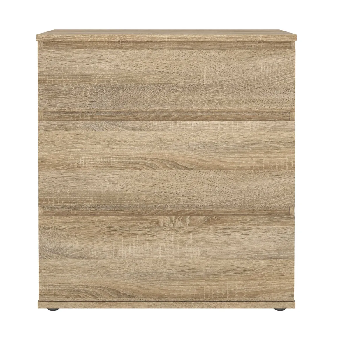 Salotto|Camera Da Letto > Dmora Cassettiera moderna quercia 80x90h cm - Apricale Marrone Quercia