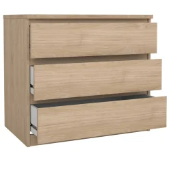 Cassettiera moderna rovere 77x70h cm - Artic