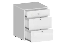 Cassettiera piccola bianca 47x61h cm - Asgabat
