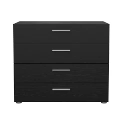 Cassettiera salvaspazio nera 80x68h cm - Arwen