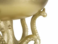 Oggettistica > Dmora Ciotola Roy, 30x30 h18 cm, Oro