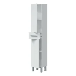 Colonna 2 ante minimal 35x182h cm bianco lucido - Alka