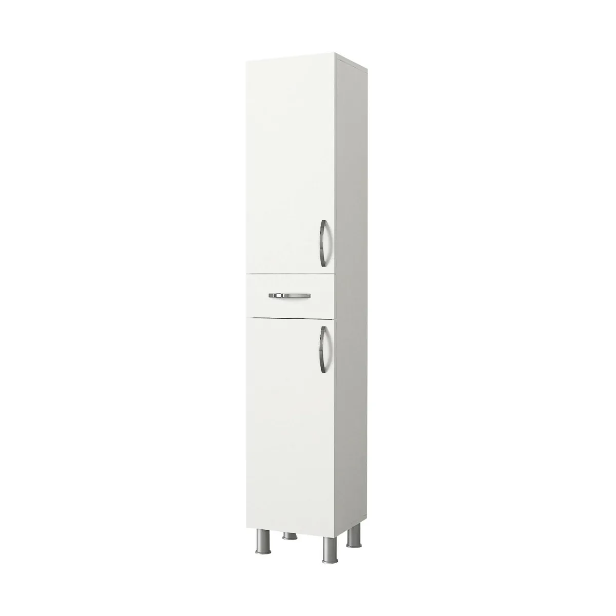 Mobili Colonna > Dmora Colonna 2 ante 35x179h cm - Giuda Bianco