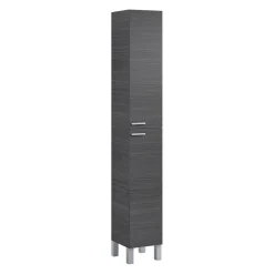 Bagno|Lavanderia > Dmora Colonna 2 ante 30x182h cm - Ark Grigio Cenere