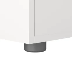 Comodini > Dmora Comodino 2 cassetti 40x40x42h cm - Apolla Bianco