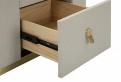 Comodino classico crema e oro 60x40x47h cm - Christov
