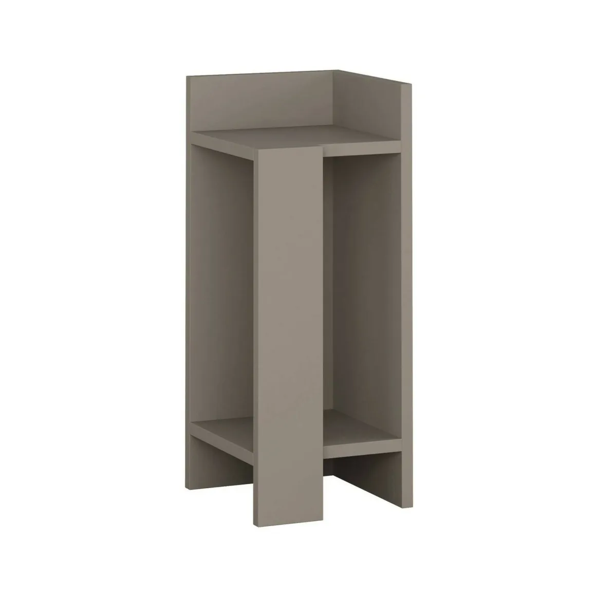 Comodino classico tortora 25x27x60h cm - Germana