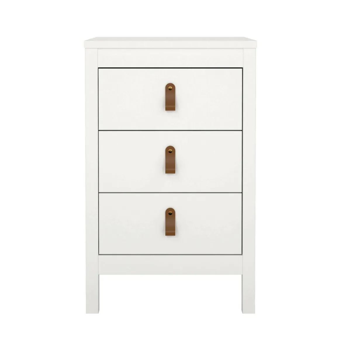 Comodino in legno bianco 43x38x70h cm - Lombardia