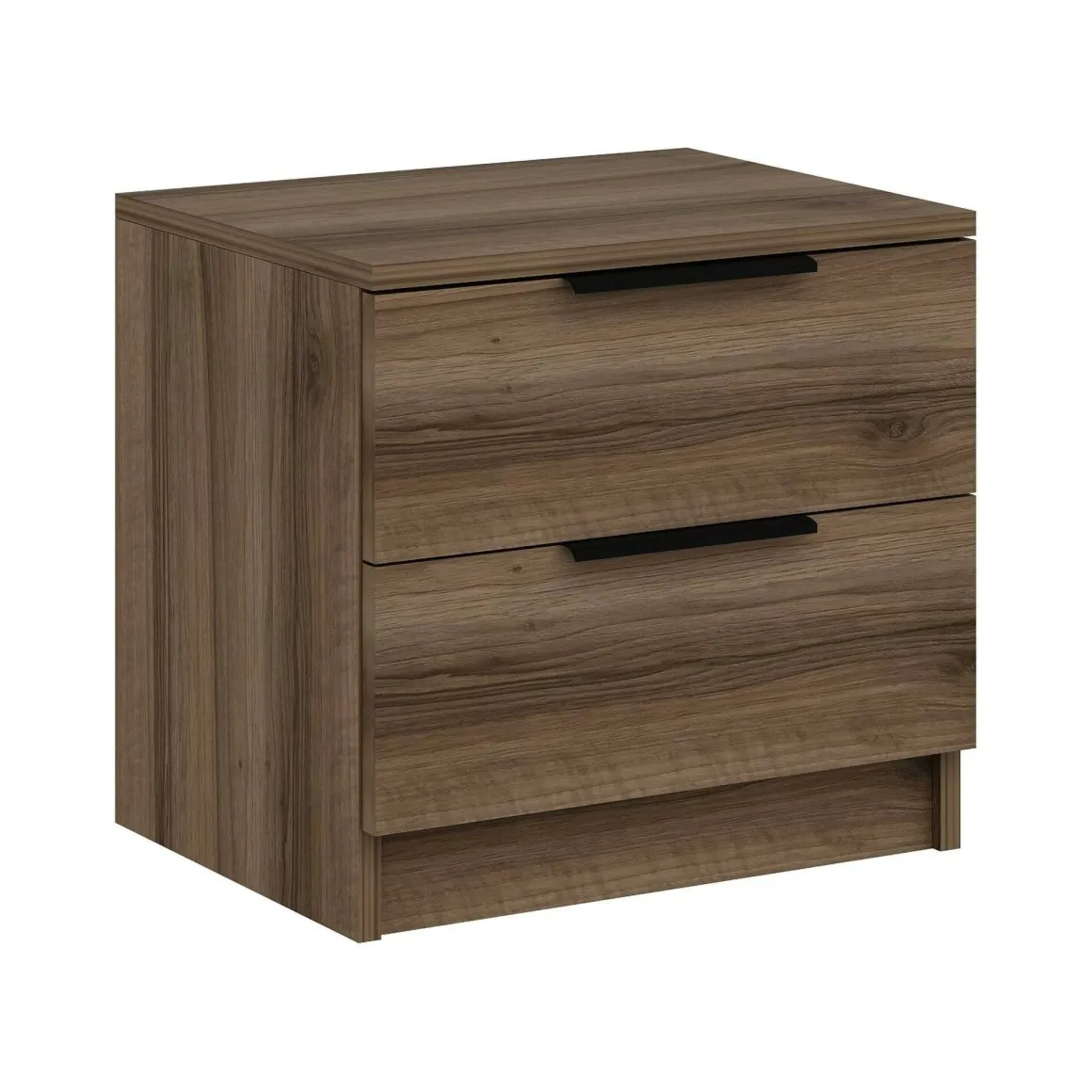 Comodino in legno noce 50x47x40h cm - Iune