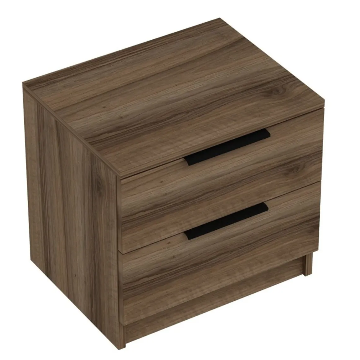 Comodino in legno noce 50x47x40h cm - Iune
