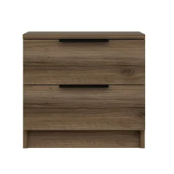 Comodino in legno noce 50x47x40h cm - Iune